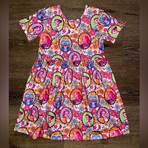 Kpop Demon Hunters Print Dress